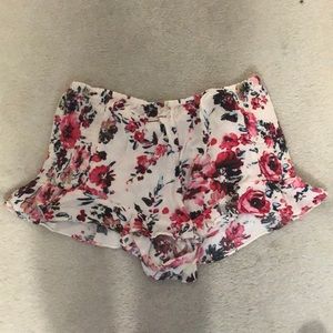 Flowery Shorts